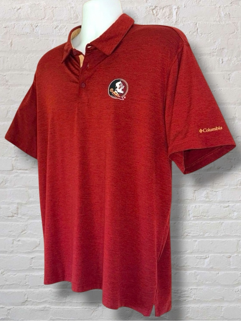 Columbia Florida State Seminoles Men’s Polo Shirt – Size XL